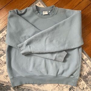Aritzia TNA Sweatfleece Cozy Fleece Perfect Fit Crewneck